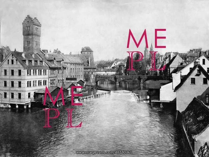 : Max bridge in Nuremberg : Max bridge in Nuremberg