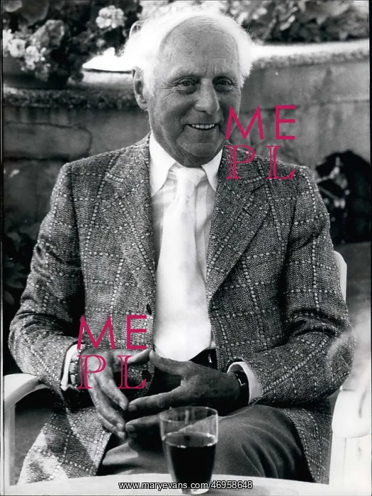 : Max Ernst, German artist, on a visit to Munich : Max Ernst, German artist, on a visit to Munich