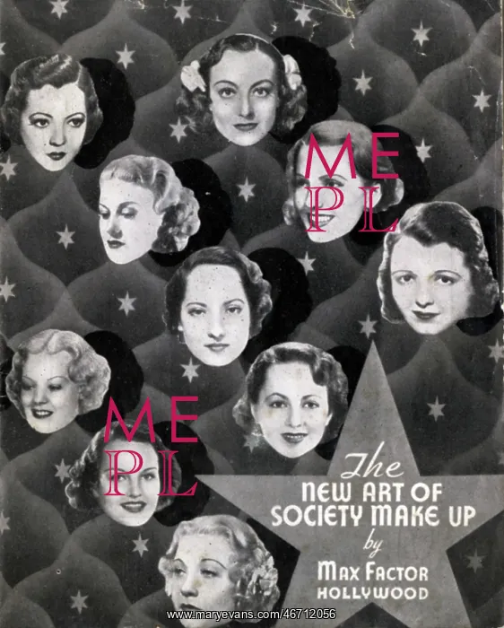 : Max Factor make up booklet with Hollywood stars : Max Factor make up booklet with Hollywood stars