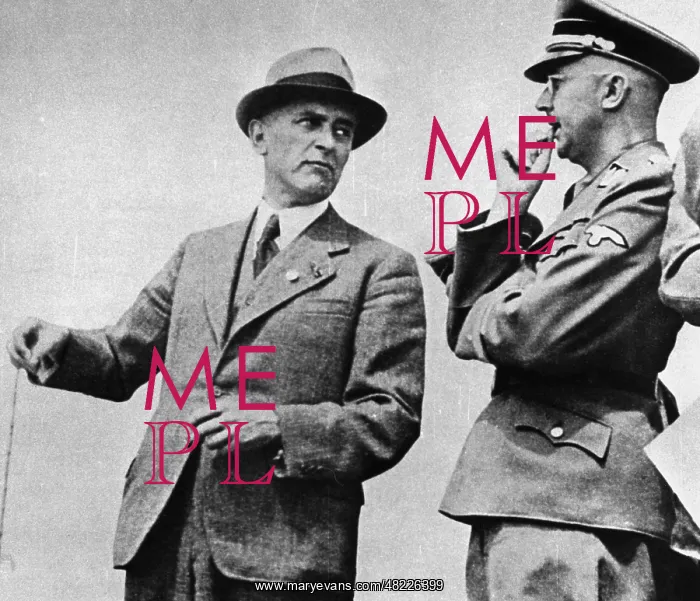 : Max Faust and Heinrich Himmler in Auschwitz : Max Faust and Heinrich Himmler in Auschwitz