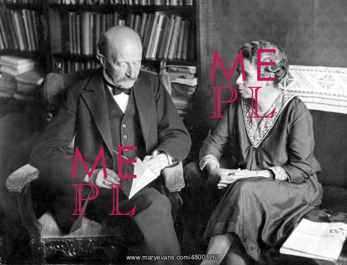 : Max Planck and his wife Marga, 1931 : Max Planck and his wife Marga, 1931