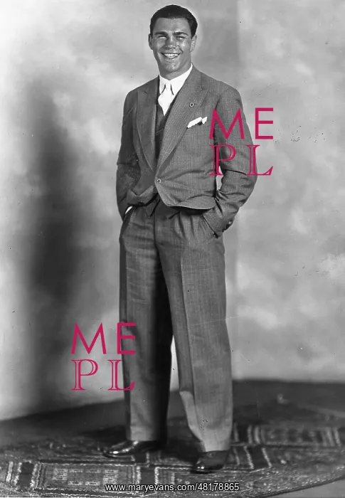 : Max Schmeling, 1930 : Max Schmeling, 1930