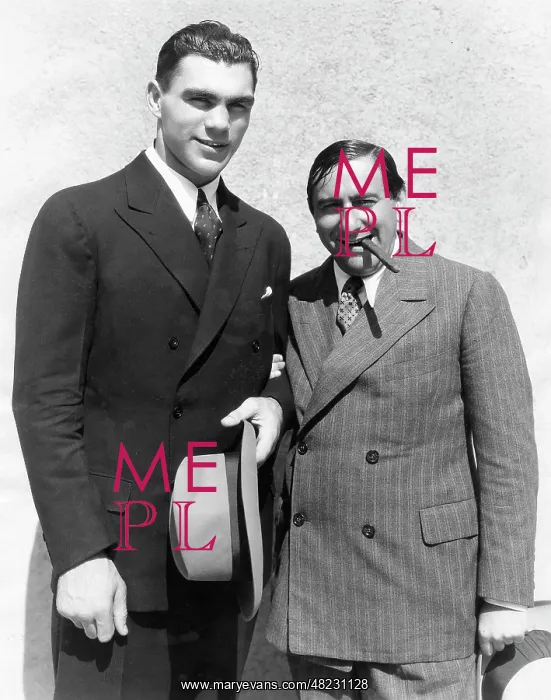 : Max Schmeling and Ernst Lubitsch, 1929 : Max Schmeling and Ernst Lubitsch, 1929