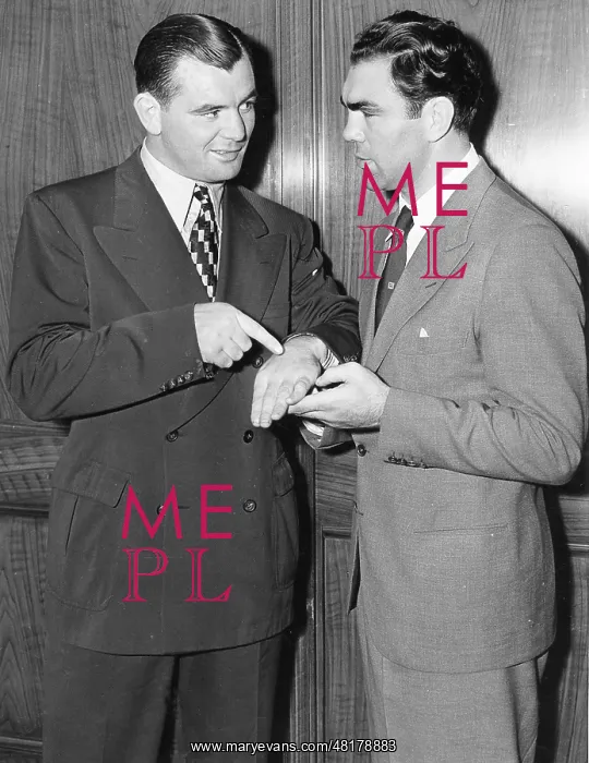 : Max Schmeling and Jimmy Braddock, 1936 : Max Schmeling and Jimmy Braddock, 1936