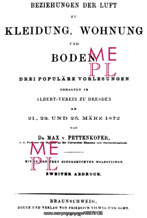 : Max von Pettenkofer : Max von Pettenkofer