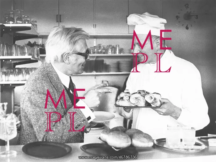 : Maxi Bohm with TV chef : Maxi Bohm with TV chef