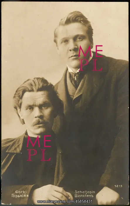 : Maxim Gorky And Chaliapin : Maxim Gorky And Chaliapin