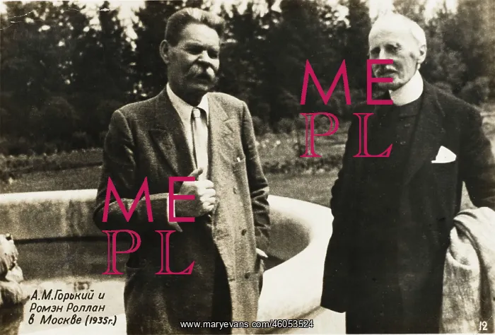 : Maxim Gorky and Romain Rolland : Maxim Gorky and Romain Rolland