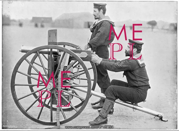  : Maxim Gun - Royal Navy