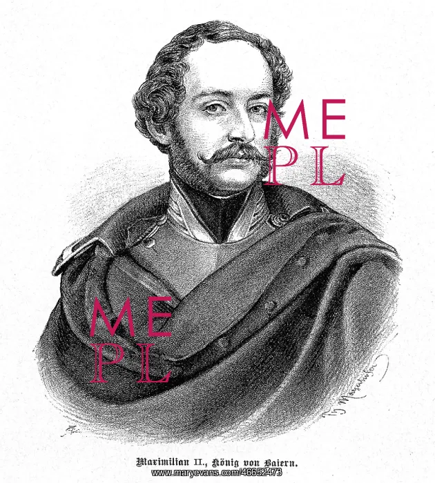 : Maximilian II, 28.11.1811 - 10.3.1864, King of : Maximilian II, 28.11.1811 - 10.3.1864, King of