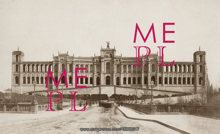 : Maximilianeum in Manchen : Maximilianeum in Manchen