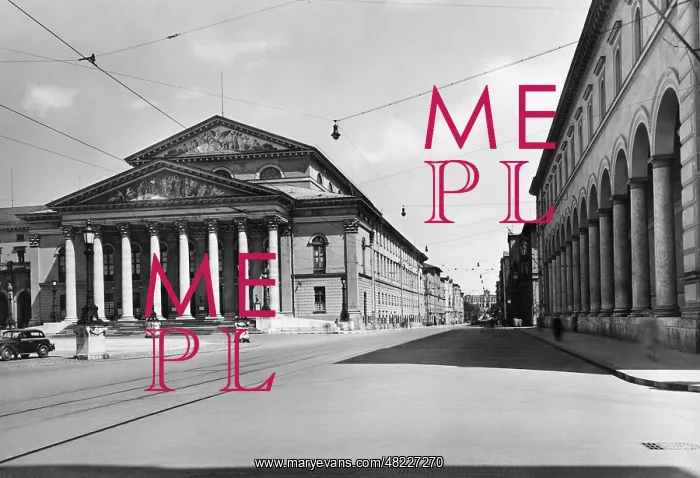 : Maximilianstrasse in Munich : Maximilianstrasse in Munich