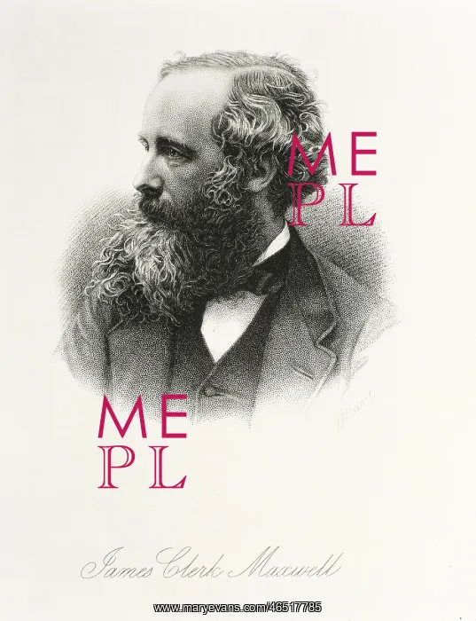 : MAXWELL, James Clerk (1831-1879). Scottish theoretical : MAXWELL, James Clerk (1831-1879). Scottish theoretical