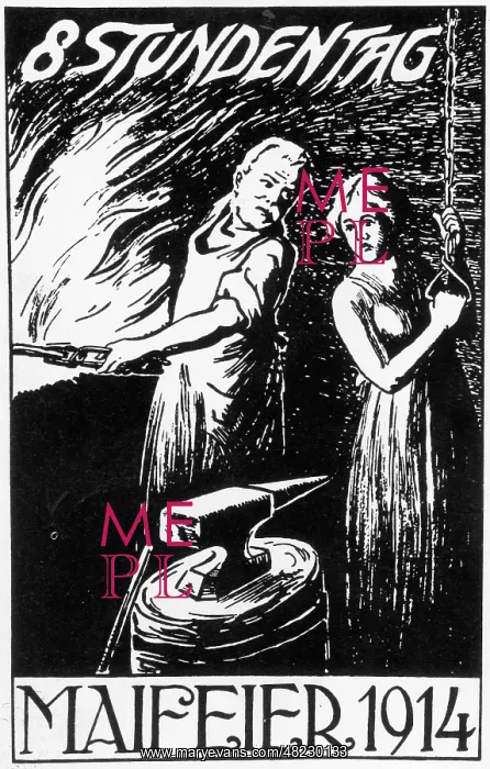 : May 1. poster from 1914 : May 1. poster from 1914
