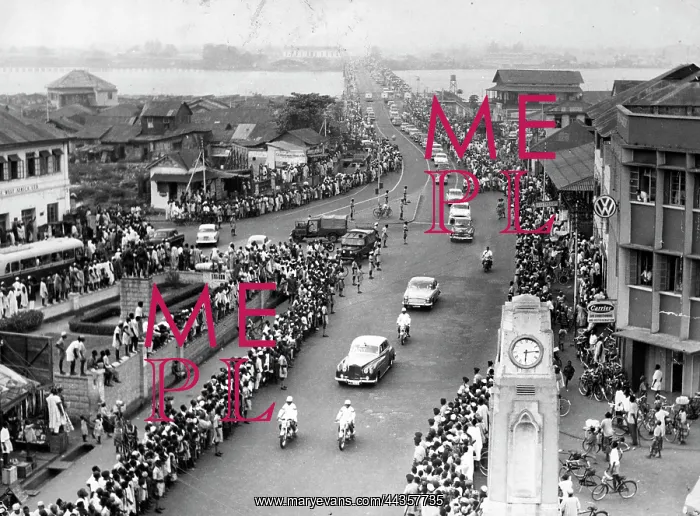 : May 1959 - What A Welcome - Triumphant Drive Through : May 1959 - What A Welcome - Triumphant Drive Through