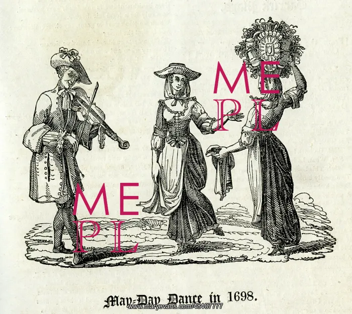 : May Day Dance in 1698 : May Day Dance in 1698