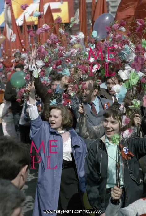 : May Day demonstration : May Day demonstration