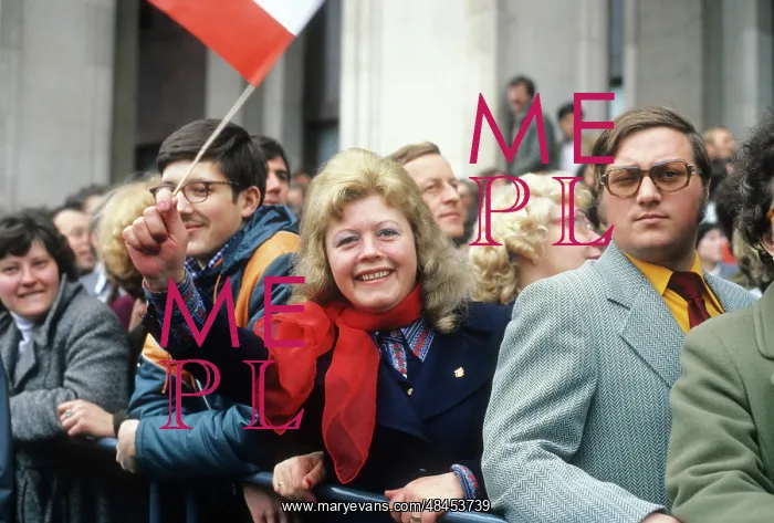 : May Day demonstration in Moscow, 1979 : May Day demonstration in Moscow, 1979