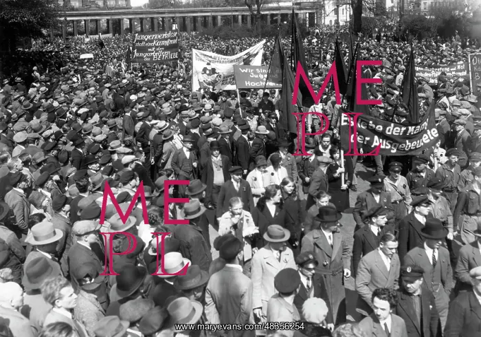 : May Day in the Lustgarten, 1930 : May Day in the Lustgarten, 1930