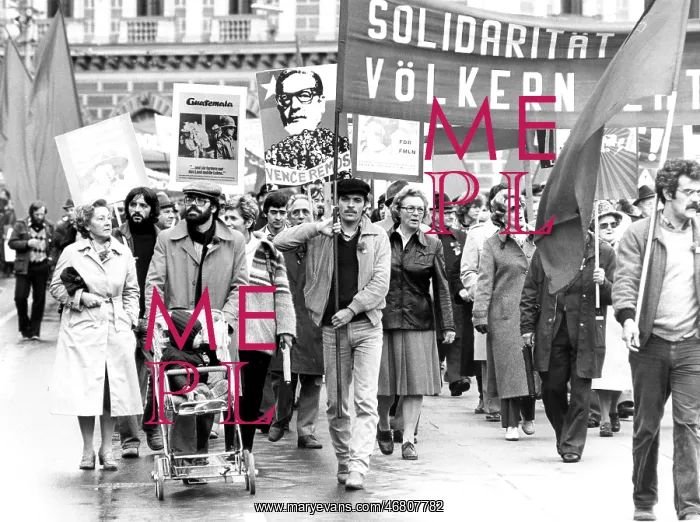 : May day march of Communist Party of Austria 1981 : May day march of Communist Party of Austria 1981