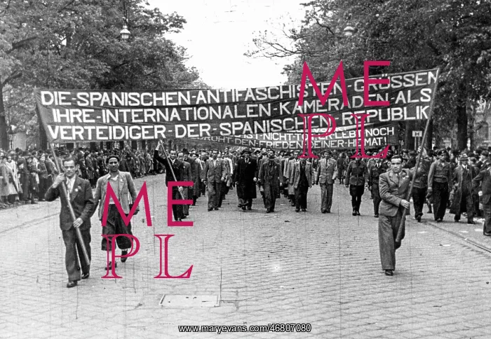 : May day march of Communist Party of Austria : May day march of Communist Party of Austria