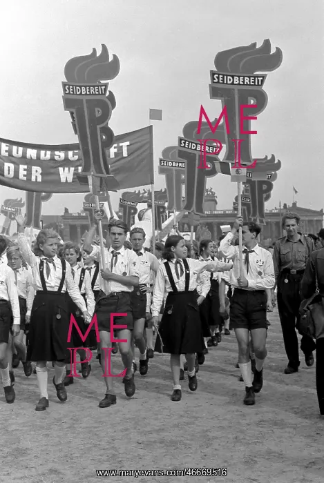 : May Day Parade 1950s : May Day Parade 1950s