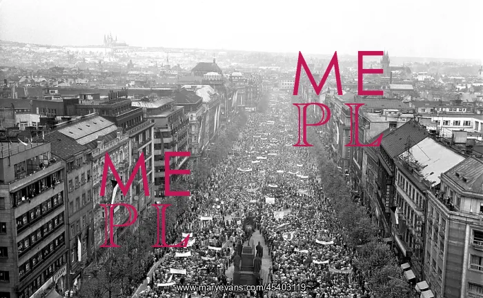 : May Day - parade - Communist propaganda : May Day - parade - Communist propaganda