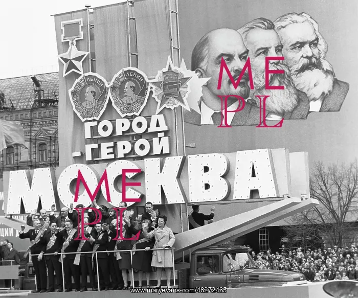 : May Day parade in Moscow, 1973 : May Day parade in Moscow, 1973