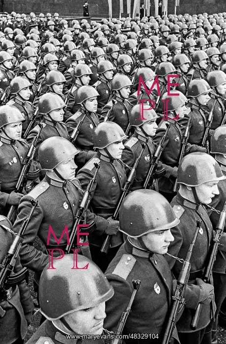 : May Day parade in Red Square, 1964 : May Day parade in Red Square, 1964