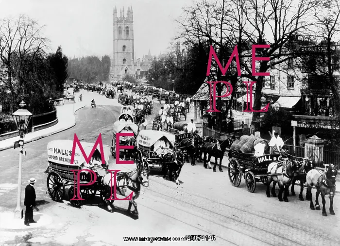 : May Day procession in Oxford 1912 : May Day procession in Oxford 1912