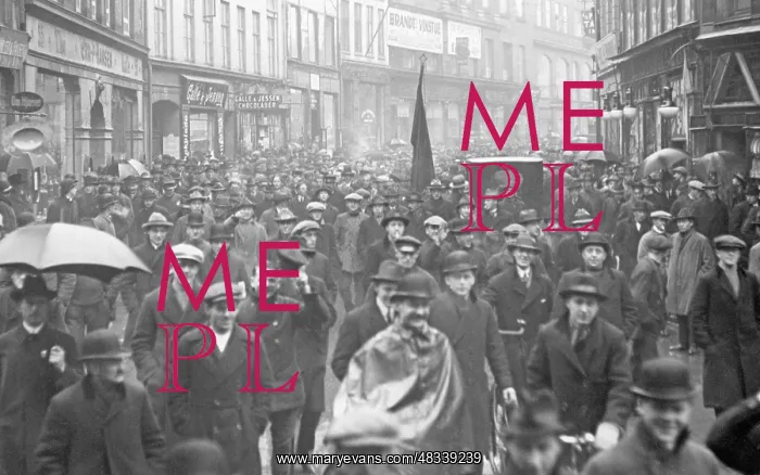 : May Day rally in Copenhagen, 1926 : May Day rally in Copenhagen, 1926