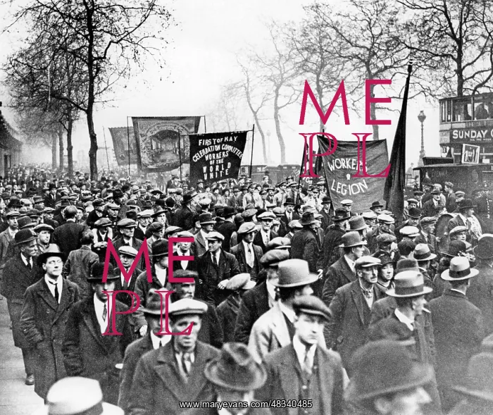 : May Day rally in London, 1929 : May Day rally in London, 1929
