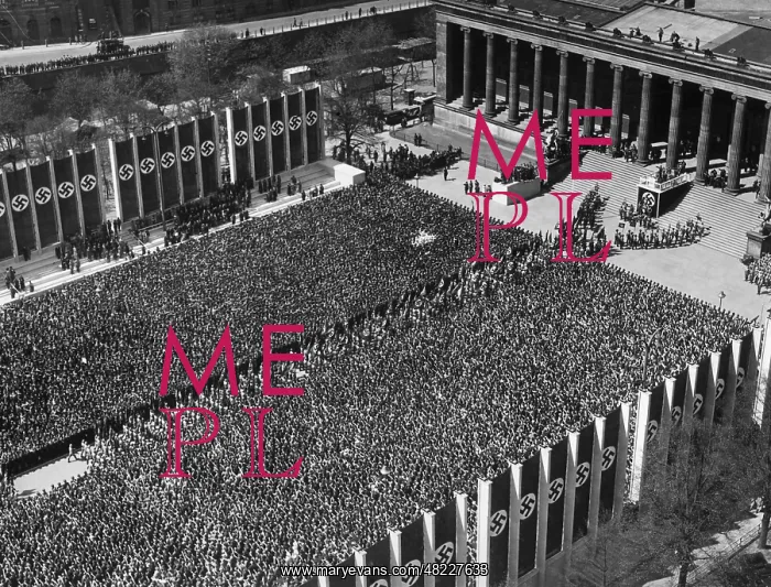 : May Day rally in the Lustgarten, 1937 : May Day rally in the Lustgarten, 1937
