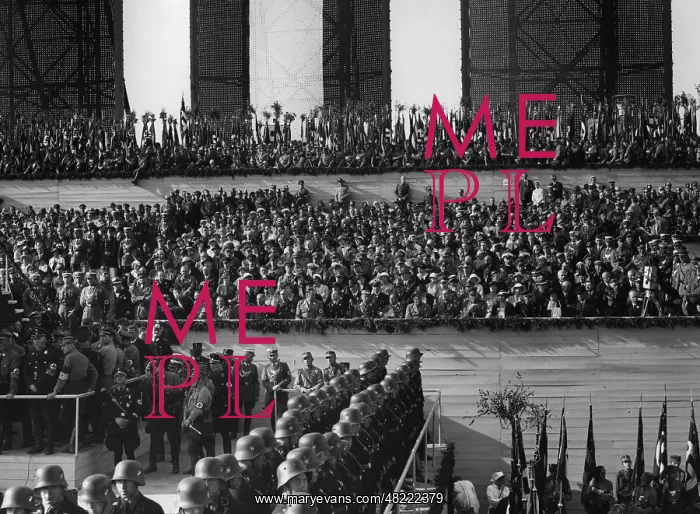 : May Day rally on the Tempelhof Field, 1934 : May Day rally on the Tempelhof Field, 1934