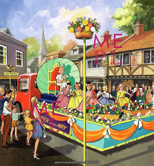 : May Queen. People You See. May Queen. From Teddy Bear (11 May (year unknown)) : May Queen. People You See. May Queen. From Teddy Bear (11 May (year unknown))