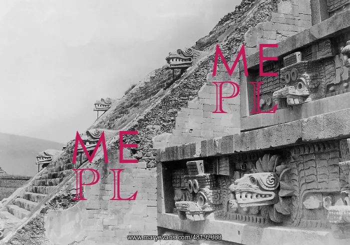 : Maya pyramids in Mexico, 1932 : Maya pyramids in Mexico, 1932