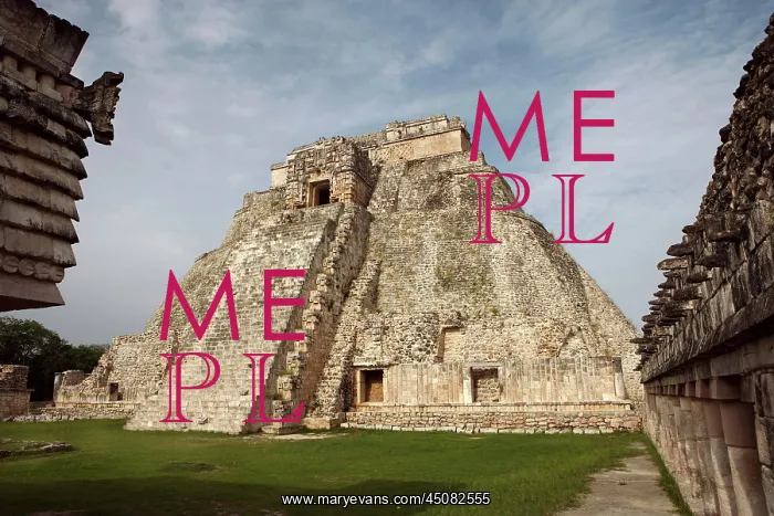 : Mayan archaeological sites, Yucatan, Mexico : Mayan archaeological sites, Yucatan, Mexico
