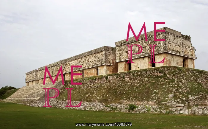 : Mayan archaeological sites, Yucatan, Mexico : Mayan archaeological sites, Yucatan, Mexico