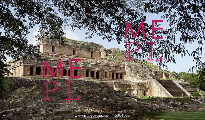 : Mayan archaeological sites, Yucatan, Mexico : Mayan archaeological sites, Yucatan, Mexico
