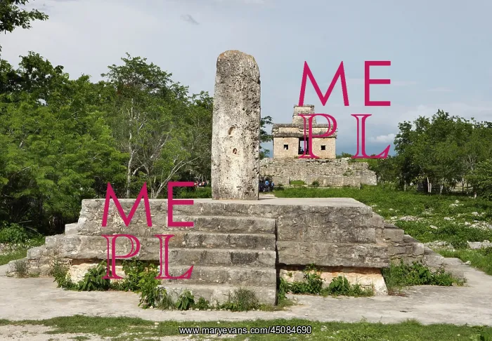 : Mayan archaeological sites, Yucatan, Mexico : Mayan archaeological sites, Yucatan, Mexico
