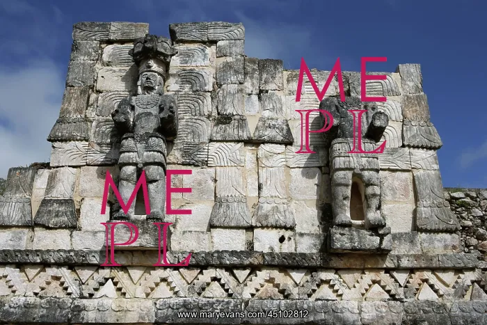  : Mayan archaeological sites, Yucatan, Mexico