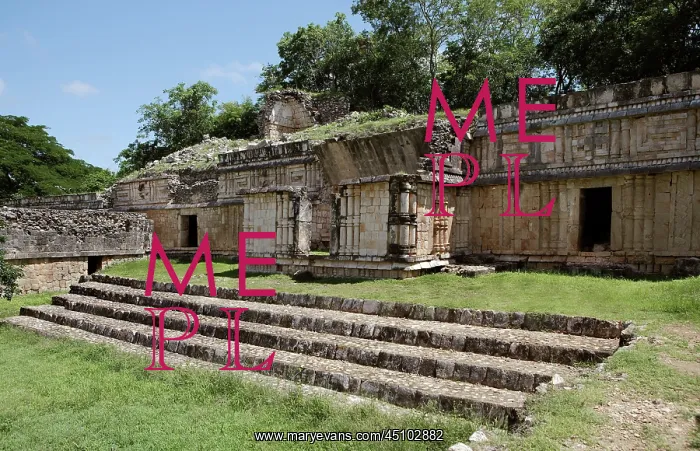 : Mayan archaeological sites, Yucatan, Mexico : Mayan archaeological sites, Yucatan, Mexico