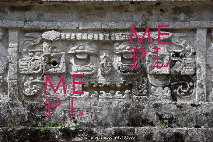 : Mayan archaeological sites, Yucatan, Mexico : Mayan archaeological sites, Yucatan, Mexico