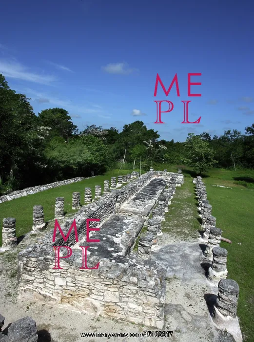  : Mayan archaeological sites, Yucatan, Mexico