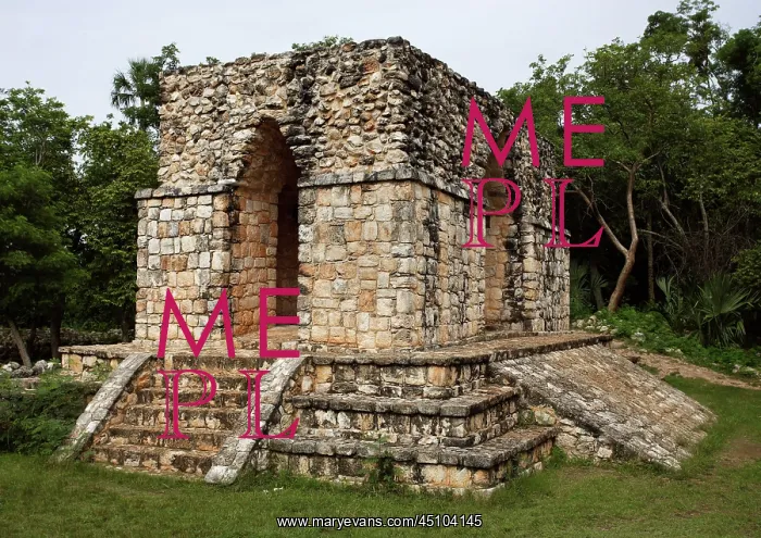 : Mayan archaeological sites, Yucatan, Mexico : Mayan archaeological sites, Yucatan, Mexico
