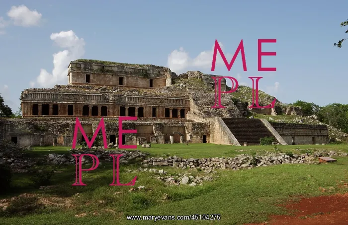 : Mayan archaeological sites, Yucatan, Mexico : Mayan archaeological sites, Yucatan, Mexico