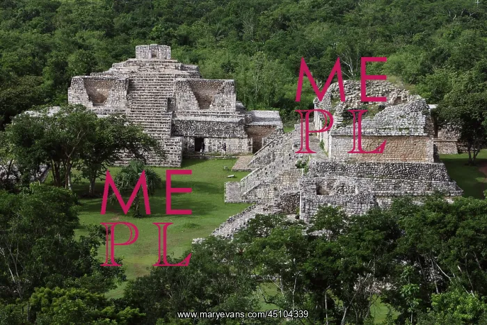 : Mayan archaeological sites, Yucatan, Mexico : Mayan archaeological sites, Yucatan, Mexico