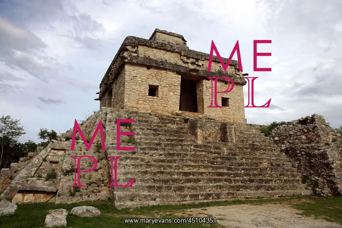 : Mayan archaeological sites, Yucatan, Mexico : Mayan archaeological sites, Yucatan, Mexico