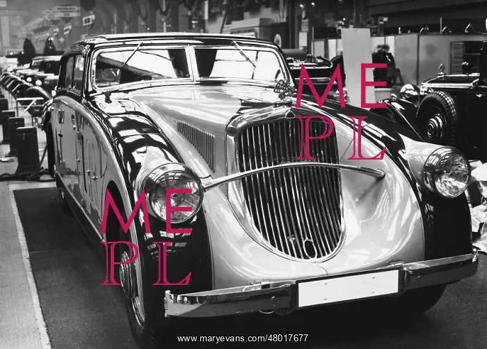 : Maybach streamlined car, 1933 : Maybach streamlined car, 1933