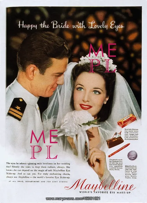 : Maybelline eye makeup advert : Maybelline eye makeup advert